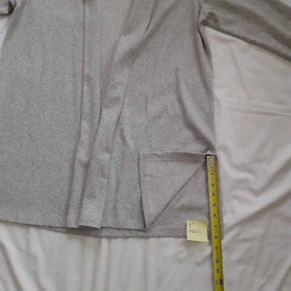 Eileen Fisher Organic Cotton Herringbone Duster Long Jacket - PL - Picture 10 of 11